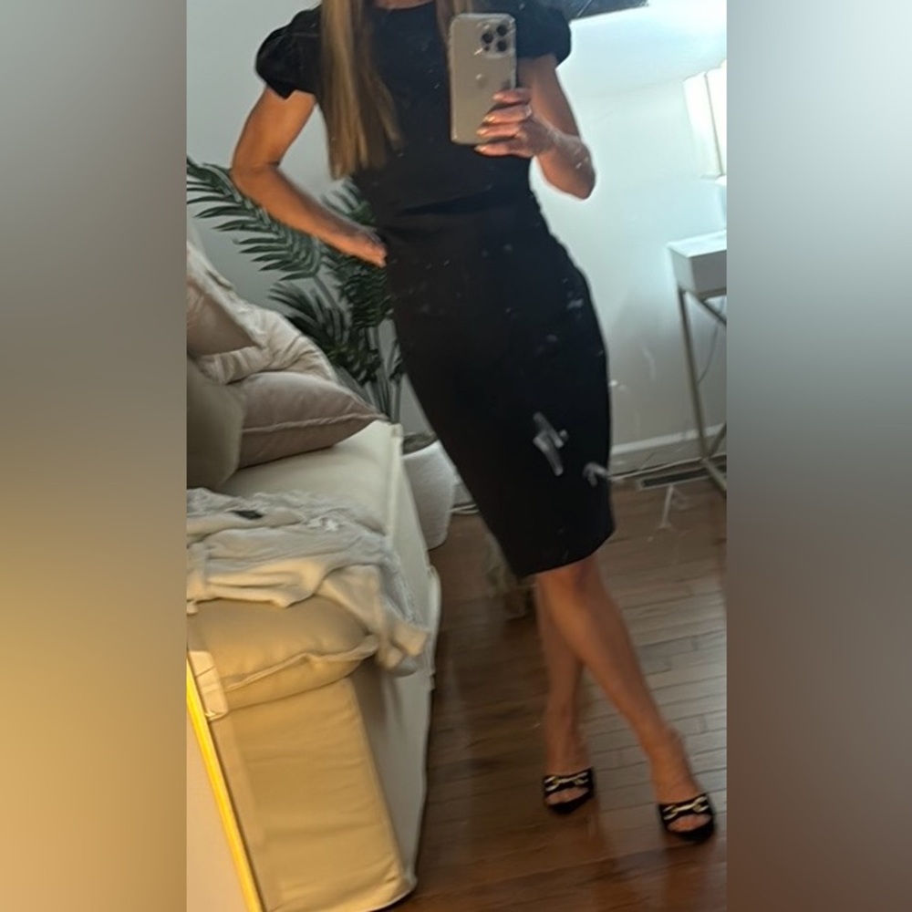 Ted Baker bin length black dress